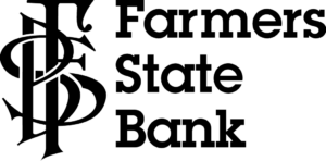 Logo for Farmers State Bank.